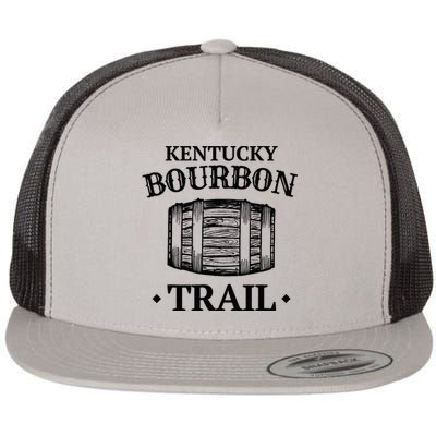 Bourbon Trail Kentucky KY Whiskey Gift Flat Bill Trucker Hat