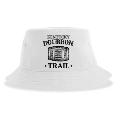 Bourbon Trail Kentucky KY Whiskey Gift Sustainable Bucket Hat