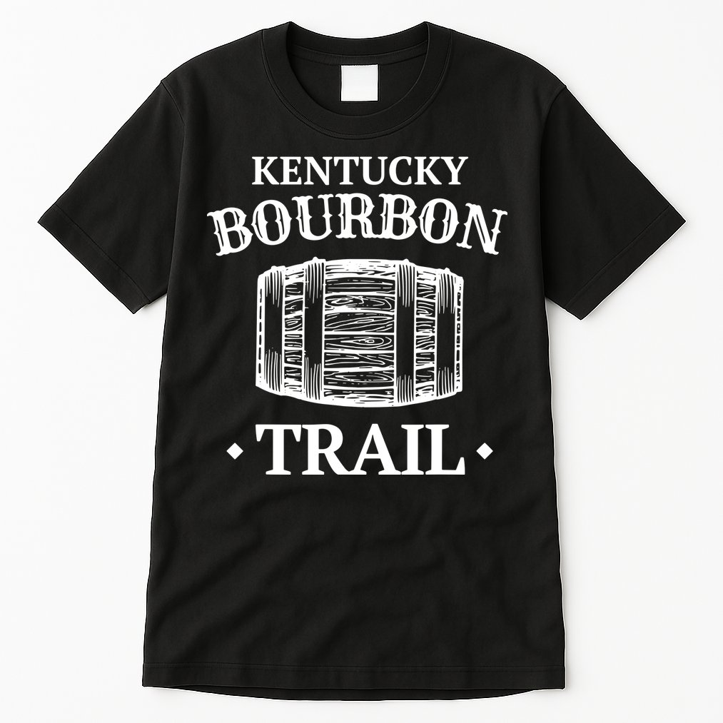 Bourbon Trail Kentucky Whiskey Tall T-Shirt