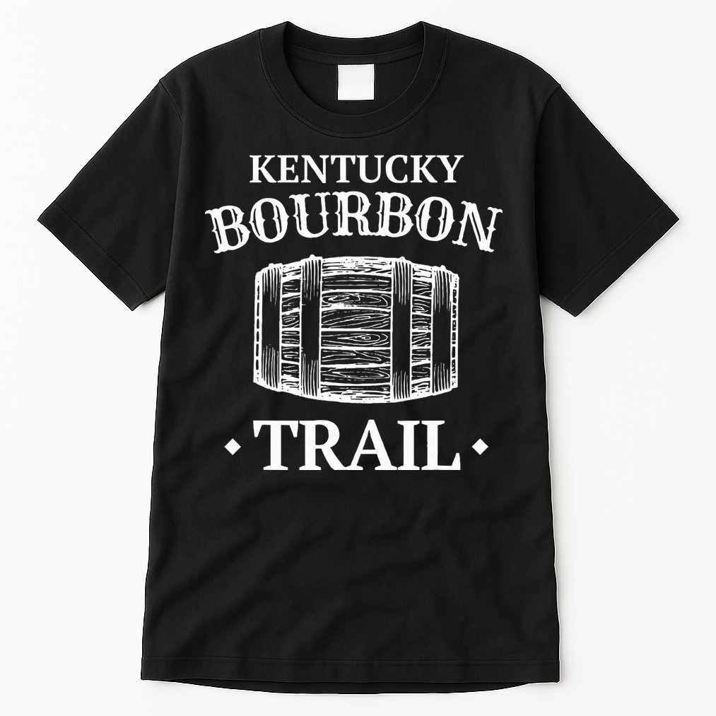 Bourbon Trail Kentucky Whiskey Tall T-Shirt