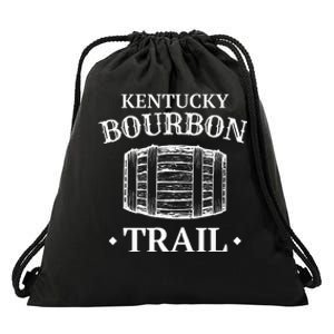 Bourbon Trail Kentucky Whiskey Drawstring Bag