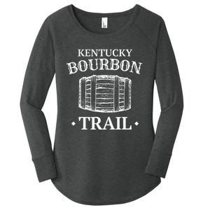 Bourbon Trail Kentucky Whiskey Women's Perfect Tri Tunic Long Sleeve Shirt