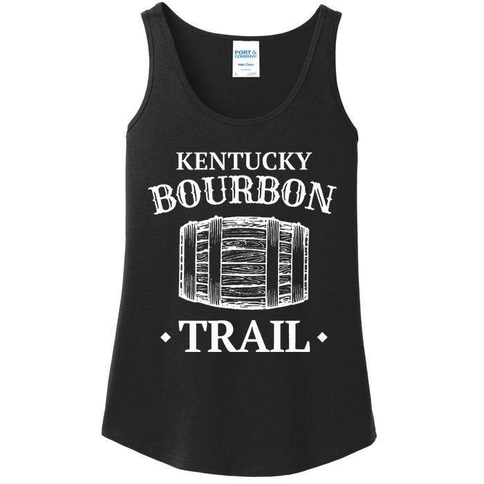 Bourbon Trail Kentucky Whiskey Ladies Essential Tank