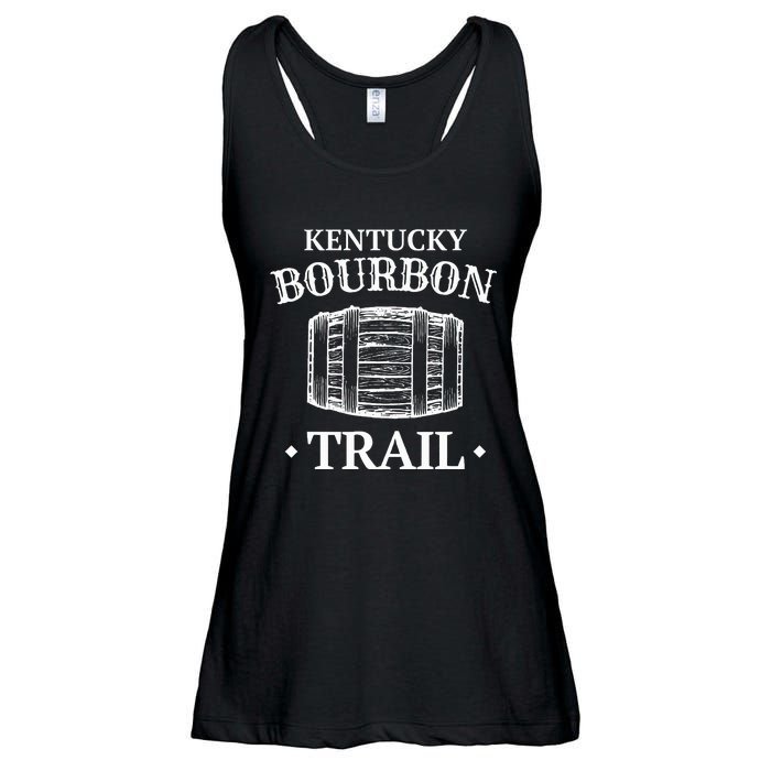 Bourbon Trail Kentucky Whiskey Ladies Essential Flowy Tank