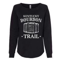 Bourbon Trail Kentucky Whiskey Womens California Wash Sweatshirt