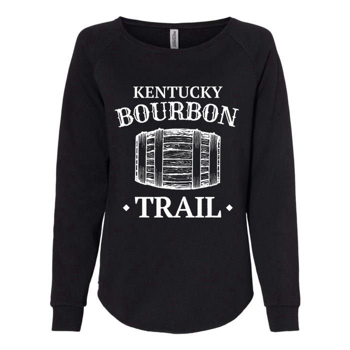 Bourbon Trail Kentucky Whiskey Womens California Wash Sweatshirt