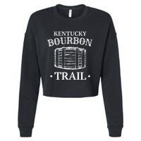 Bourbon Trail Kentucky Whiskey Cropped Pullover Crew