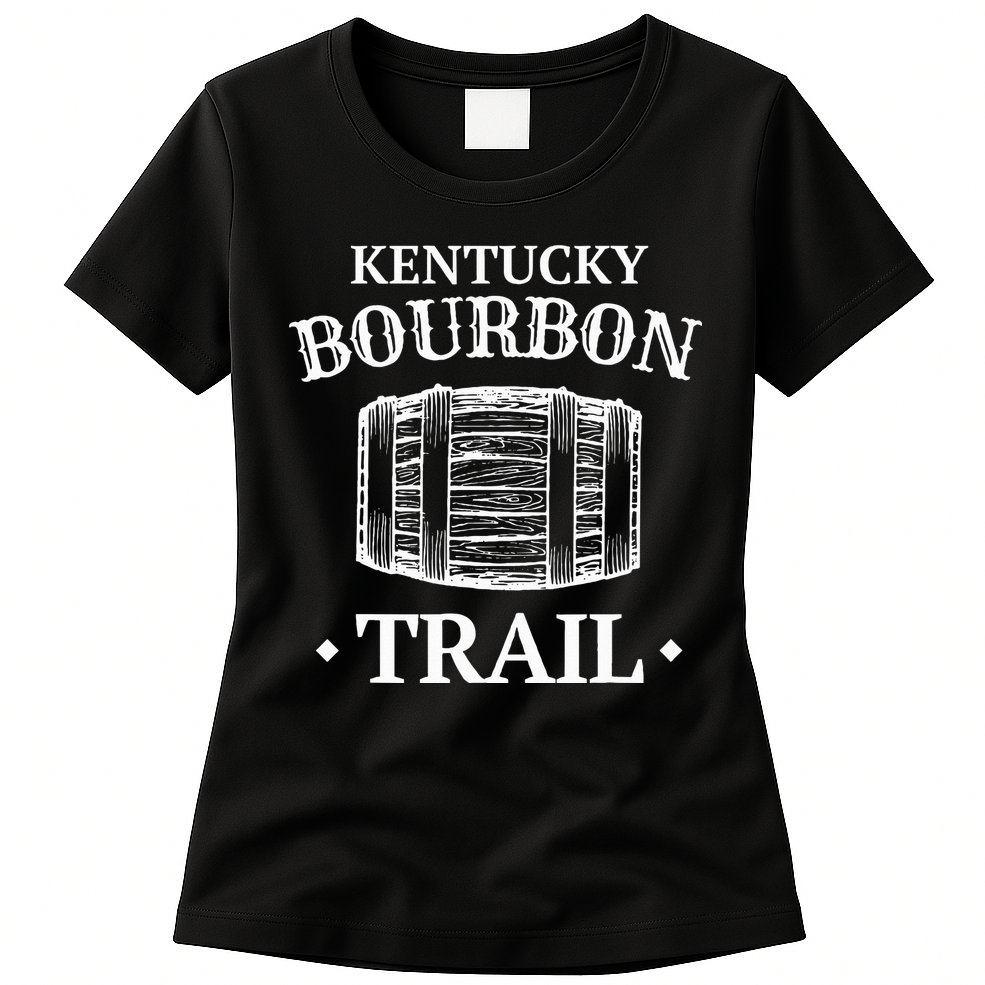 Bourbon Trail Kentucky Whiskey Womens T-Shirt