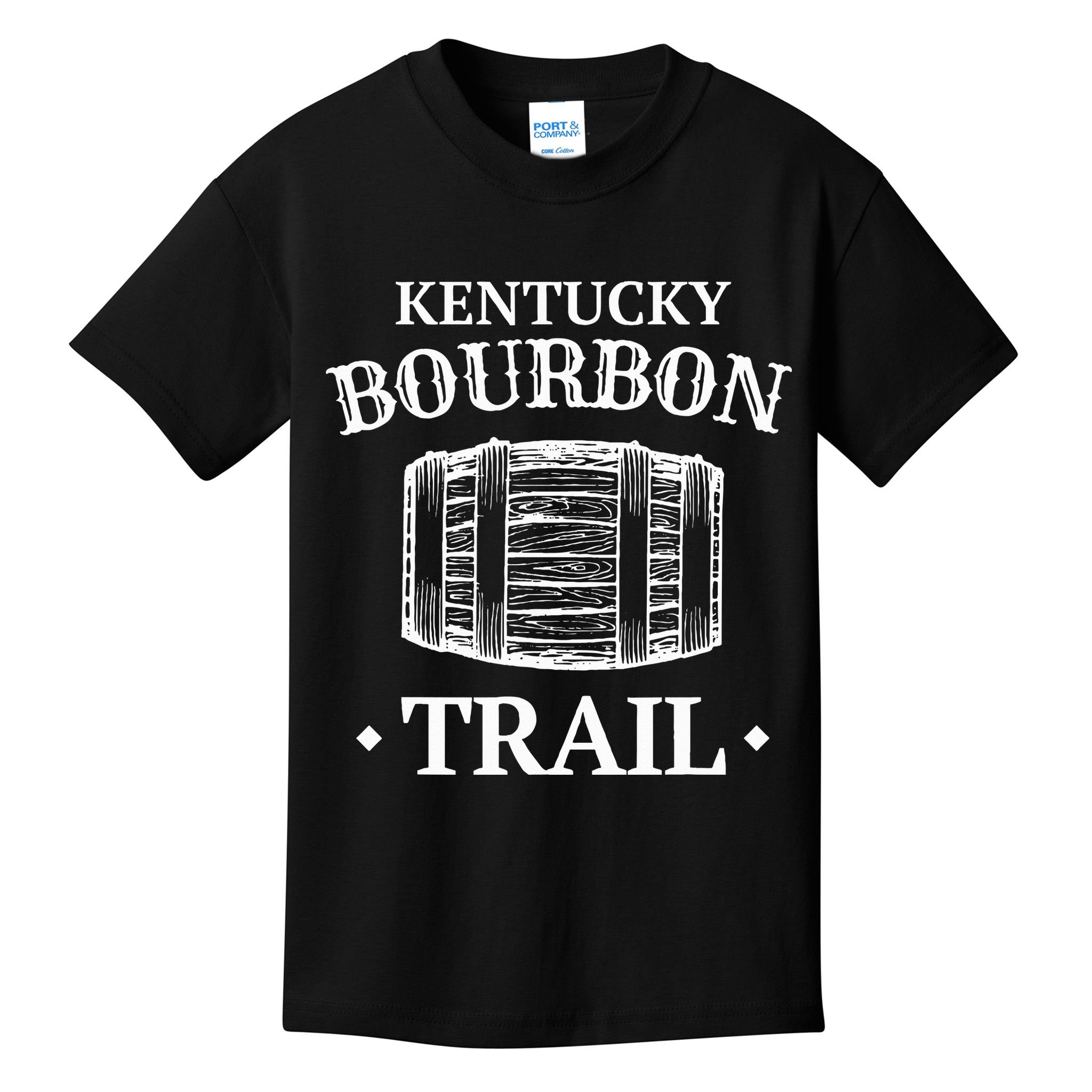 Bourbon Trail Kentucky Whiskey Kids T-Shirt