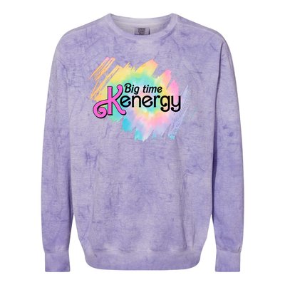 Big Time Kenergy Colorful Colorblast Crewneck Sweatshirt