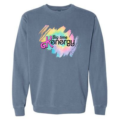 Big Time Kenergy Colorful Garment-Dyed Sweatshirt