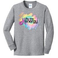 Big Time Kenergy Colorful Kids Long Sleeve Shirt