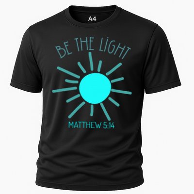 Be The Light Faith Religious Jesus Christian Performance Shirt