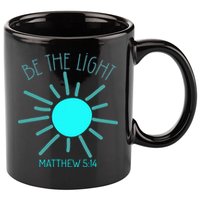 Be The Light Faith Religious Jesus Christian 11oz C Handle Ceramic Mug