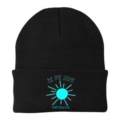 Be The Light Faith Religious Jesus Christian Beanie