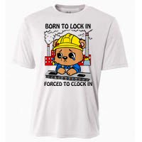 Born To Lock In Forced To Clock In Cooling Performance Crew T-Shirt