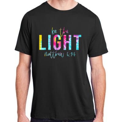 Be The Light Matthew 514 Tie Dye Christian Adult ChromaSoft Performance T-Shirt