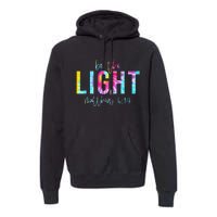 Be The Light Matthew 514 Tie Dye Christian Premium Hoodie