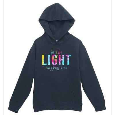 Be The Light Matthew 514 Tie Dye Christian Urban Pullover Hoodie