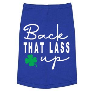 Back That Lass Up Funny St Patrick's Day Gift Doggie Tank