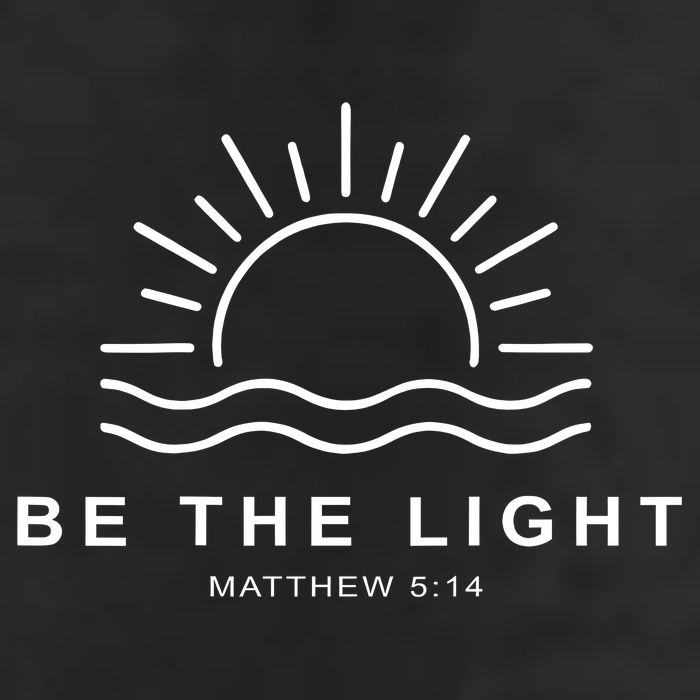 Be The Light Faith Religious Jesus Christian 7 Panel Mesh Trucker Snapback Hat
