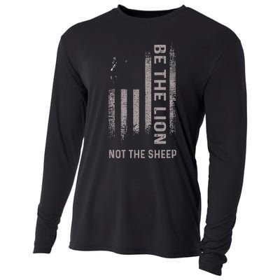 Be The Lion Not The Sheep Cooling Performance Long Sleeve Crew