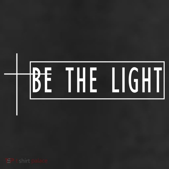 Be The Light Christian Slogan 11oz C Handle Ceramic Mug
