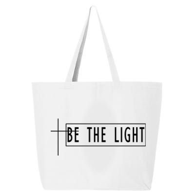 Be The Light Christian Slogan 25L Jumbo Tote