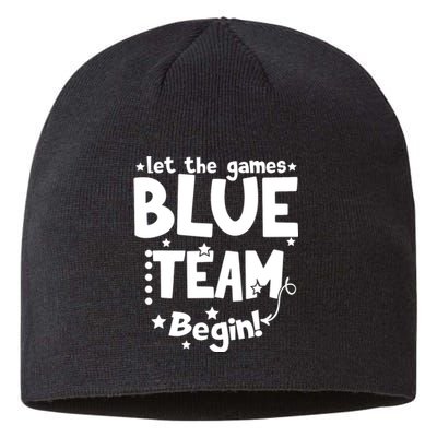 Blue Team Let The Games Begin Field Trip Day Sustainable Beanie