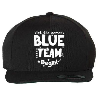 Blue Team Let The Games Begin Field Trip Day Wool Snapback Cap