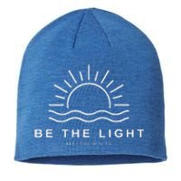 Be The Light Faith Religious Jesus Christian Sustainable Beanie