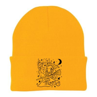 By The Light Of The Moon Witch Gift Knit Cap Winter Beanie