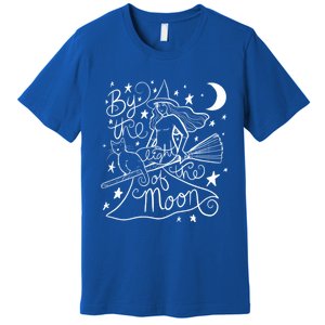 By The Light Of The Moon Witch Gift Premium T-Shirt