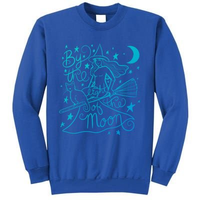 By The Light Of The Moon Witch Gift Tall Sweatshirt