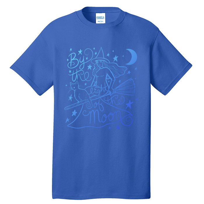 By The Light Of The Moon Witch Gift Tall T-Shirt