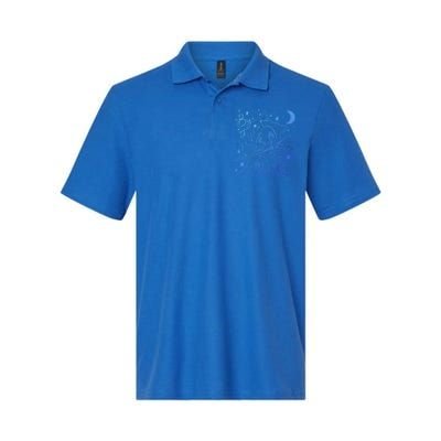 By The Light Of The Moon Witch Gift Softstyle Adult Sport Polo