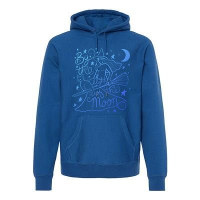 By The Light Of The Moon Witch Gift Premium Hoodie