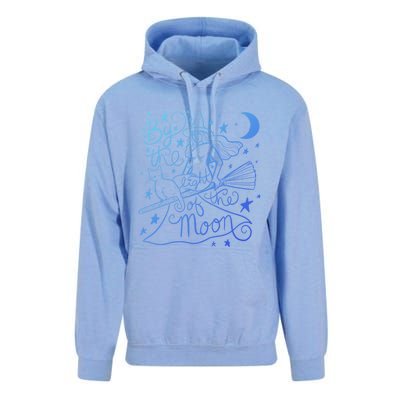 By The Light Of The Moon Witch Gift Unisex Surf Hoodie