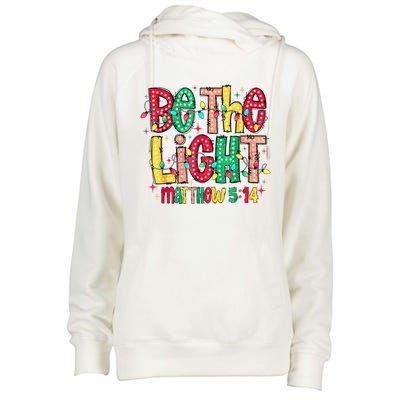 Be The Light Matthew Christian Witness Womens Funnel Neck Pullover Hood