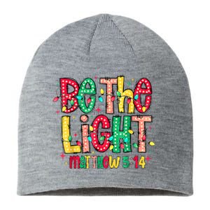 Be The Light Matthew Christian Witness Sustainable Beanie