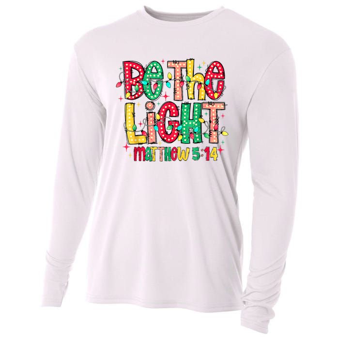 Be The Light Matthew Christian Witness Cooling Performance Long Sleeve Crew