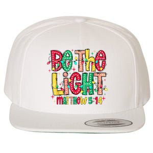 Be The Light Matthew Christian Witness Wool Snapback Cap