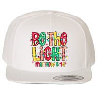 Be The Light Matthew Christian Witness Wool Snapback Cap