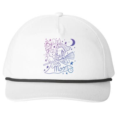 By The Light Of The Moon Witch Gift Snapback Five-Panel Rope Hat