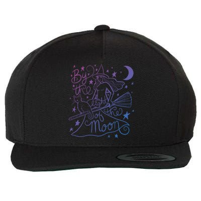 By The Light Of The Moon Witch Gift Wool Snapback Cap