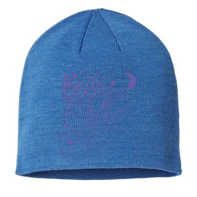 By The Light Of The Moon Witch Gift Sustainable Beanie