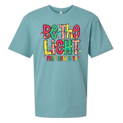 Be The Light Matthew Christian Witness Sueded Cloud Jersey T-Shirt