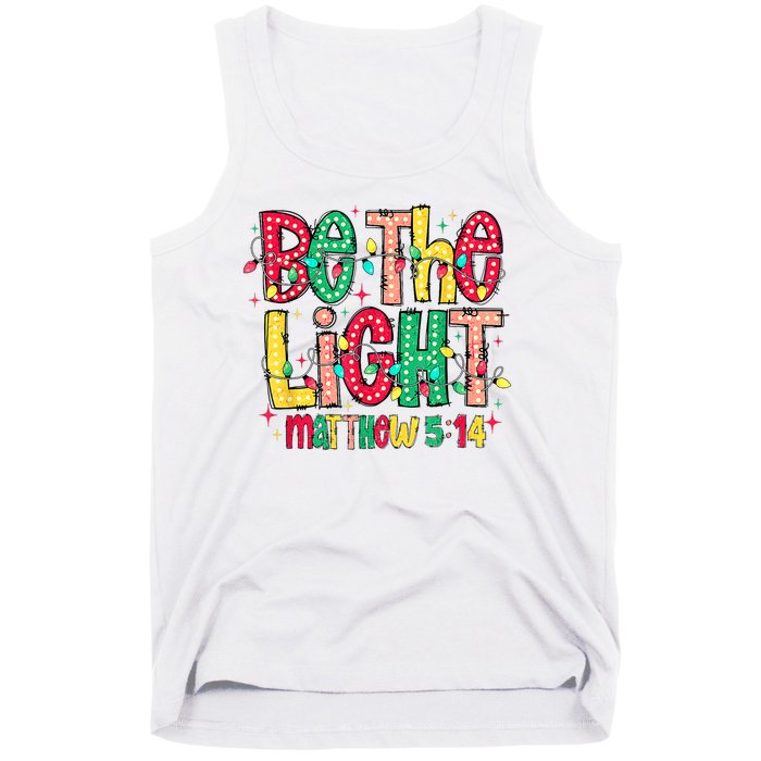 Be The Light Matthew Christian Witness Tank Top