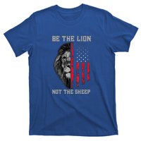 Be The Lion American Flag Vintage T-Shirt