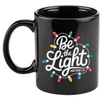 Be The Light Christmas Matthew 5:14 11oz C Handle Ceramic Mug